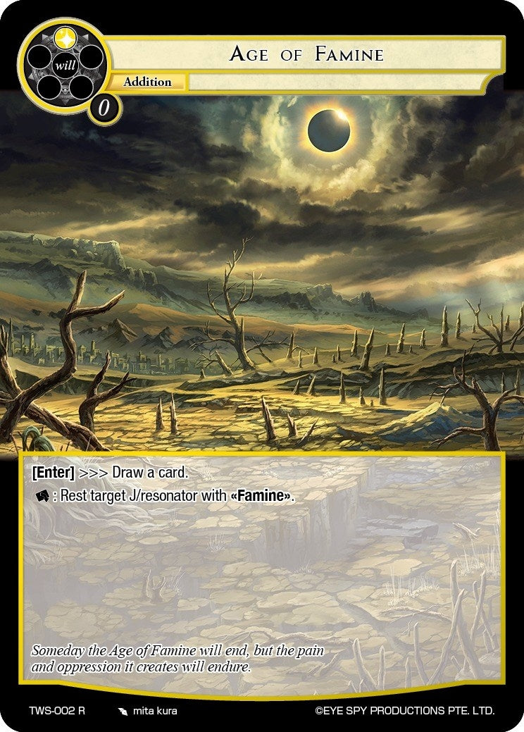 Age of Famine (2) [TWS] - Force of Will Single