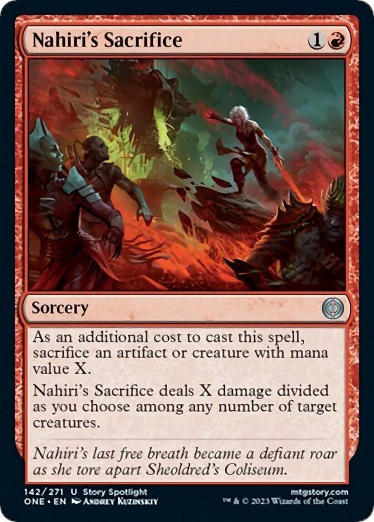 Nahiri’s Sacrifice (142) [ONE] - MTG Single