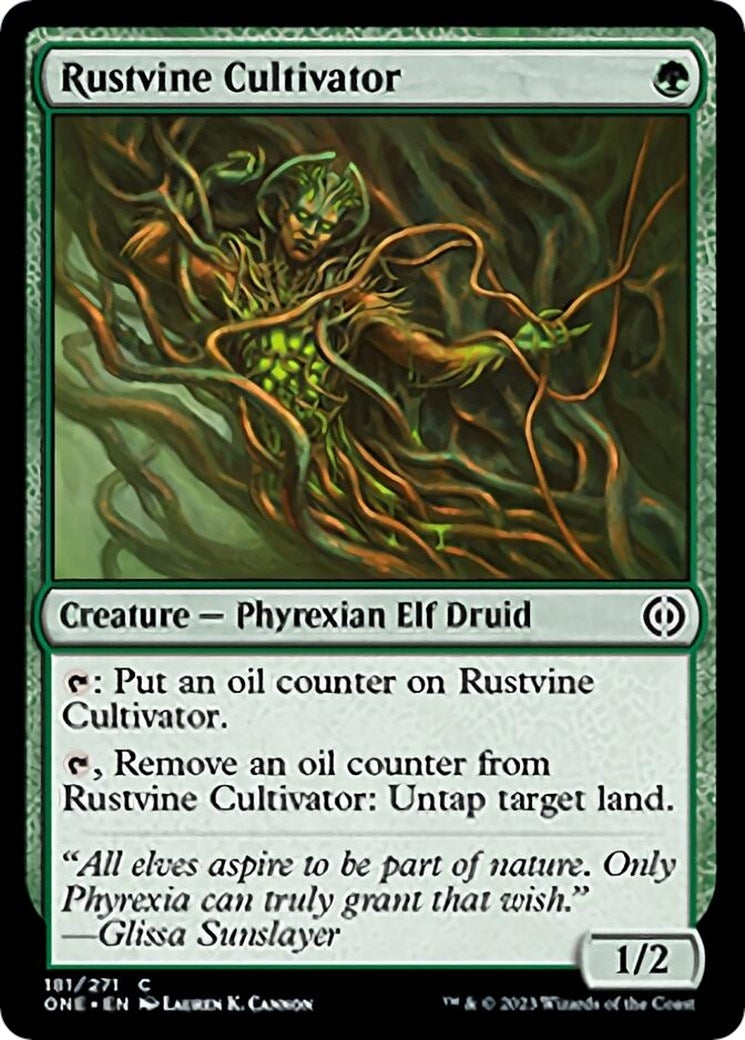 Rustvine Cultivator (181) [ONE] - MTG Single