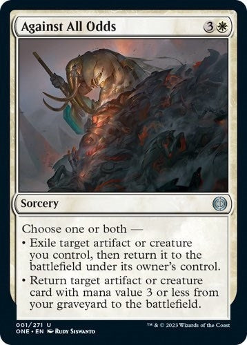 Against All Odds (1) [ONE] - MTG Single