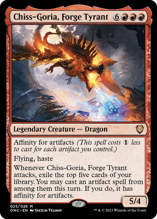 Chiss-Goria Forge Tyrant (25) [ONC] - MTG Single