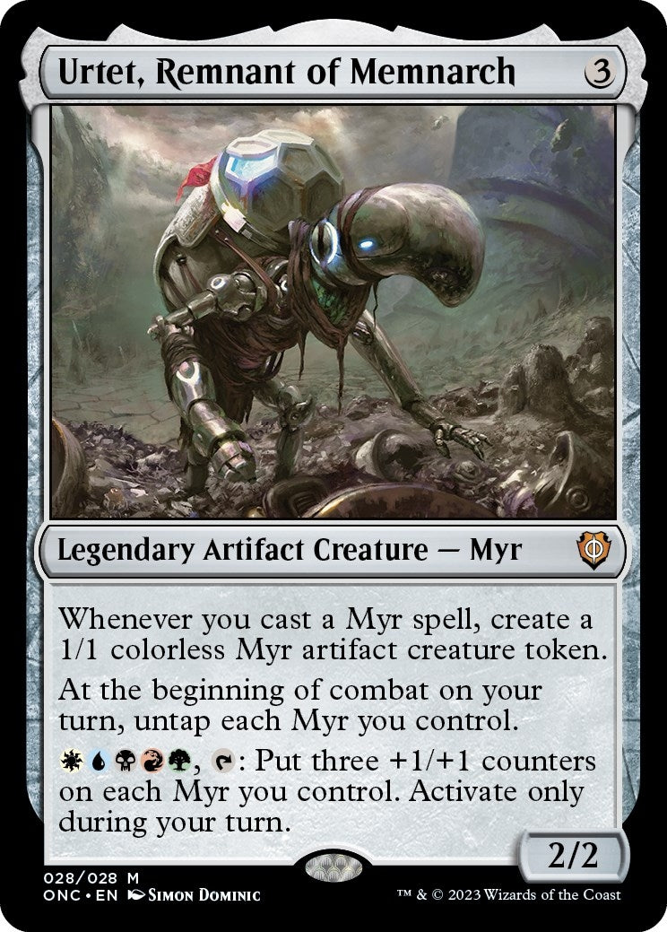 Urtet Remnant of Memnarch (28) [ONC] - MTG Single