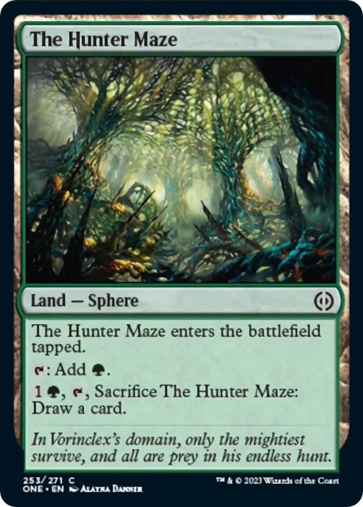 The Hunter Maze (253) [ONE] - MTG Single