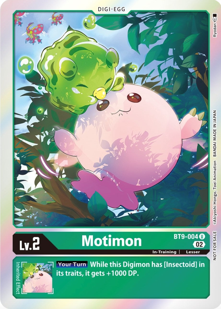 Motimon (Official Tournament Pack Vol.8) (9004) [BT09] - Digimon Card Game Single
