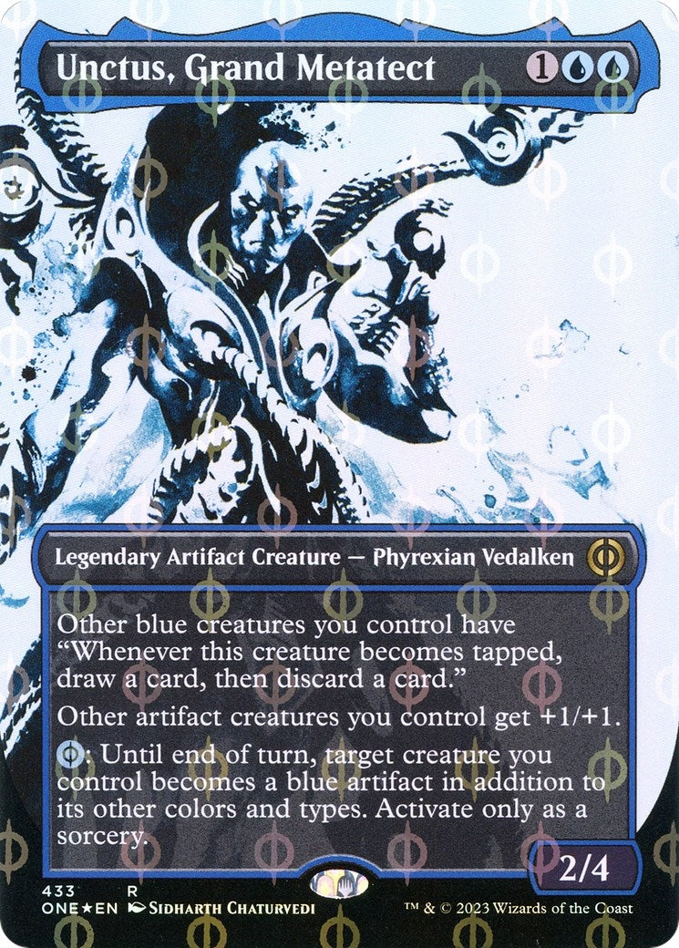 Unctus Grand Metatect (Showcase) (Step-and-Compleat Foil) (433) [ONE] - MTG Single