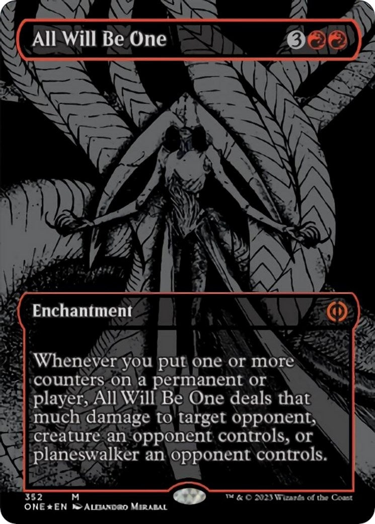 All Will Be One (Oil Slick Raised Foil) (352) [ONE] - MTG Single