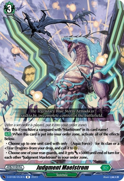 Judgment Maelstrom (8053) [D-BT08] - Cardfight Vanguard Single