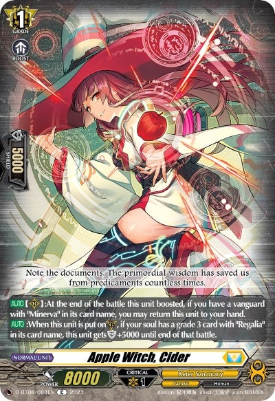 Apple Witch Cider (8084) [D-BT08] - Cardfight Vanguard Single