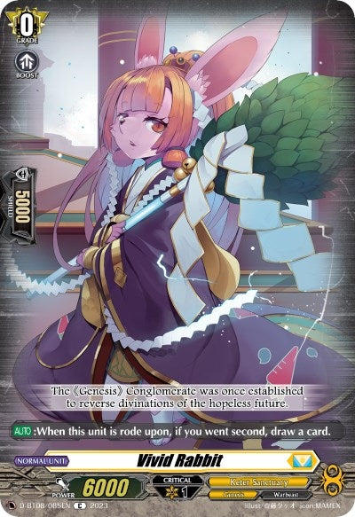 Vivid Rabbit (8085) [D-BT08] - Cardfight Vanguard Single