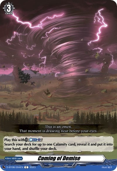 Coming of Demise (8094) [D-BT08] - Cardfight Vanguard Single