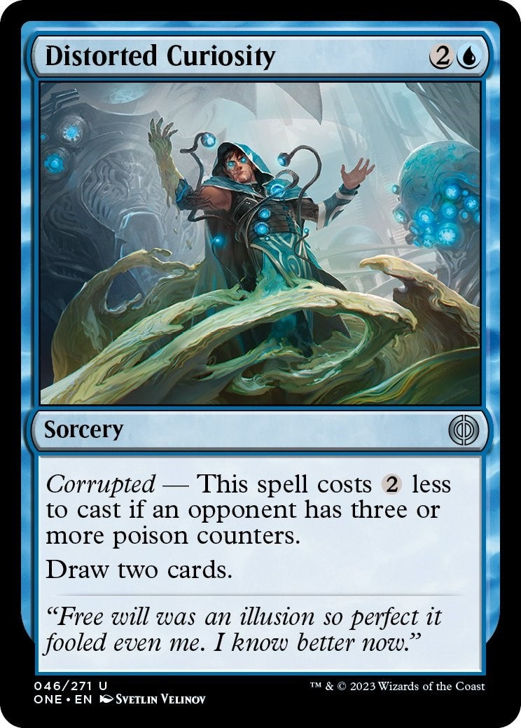 Distorted Curiosity (46) [ONE] - MTG Single