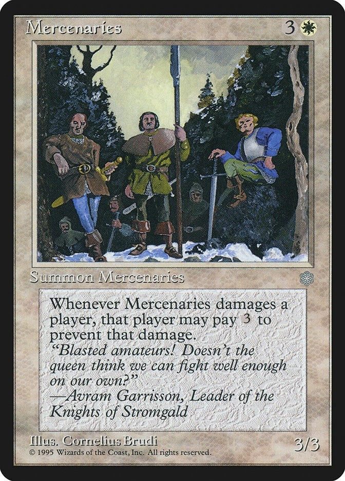 Mercenaries [ICE] - MTG Single