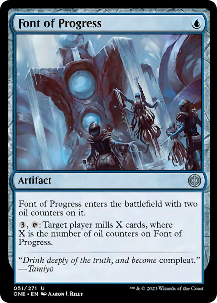 Font of Progress (51) [ONE] - MTG Single