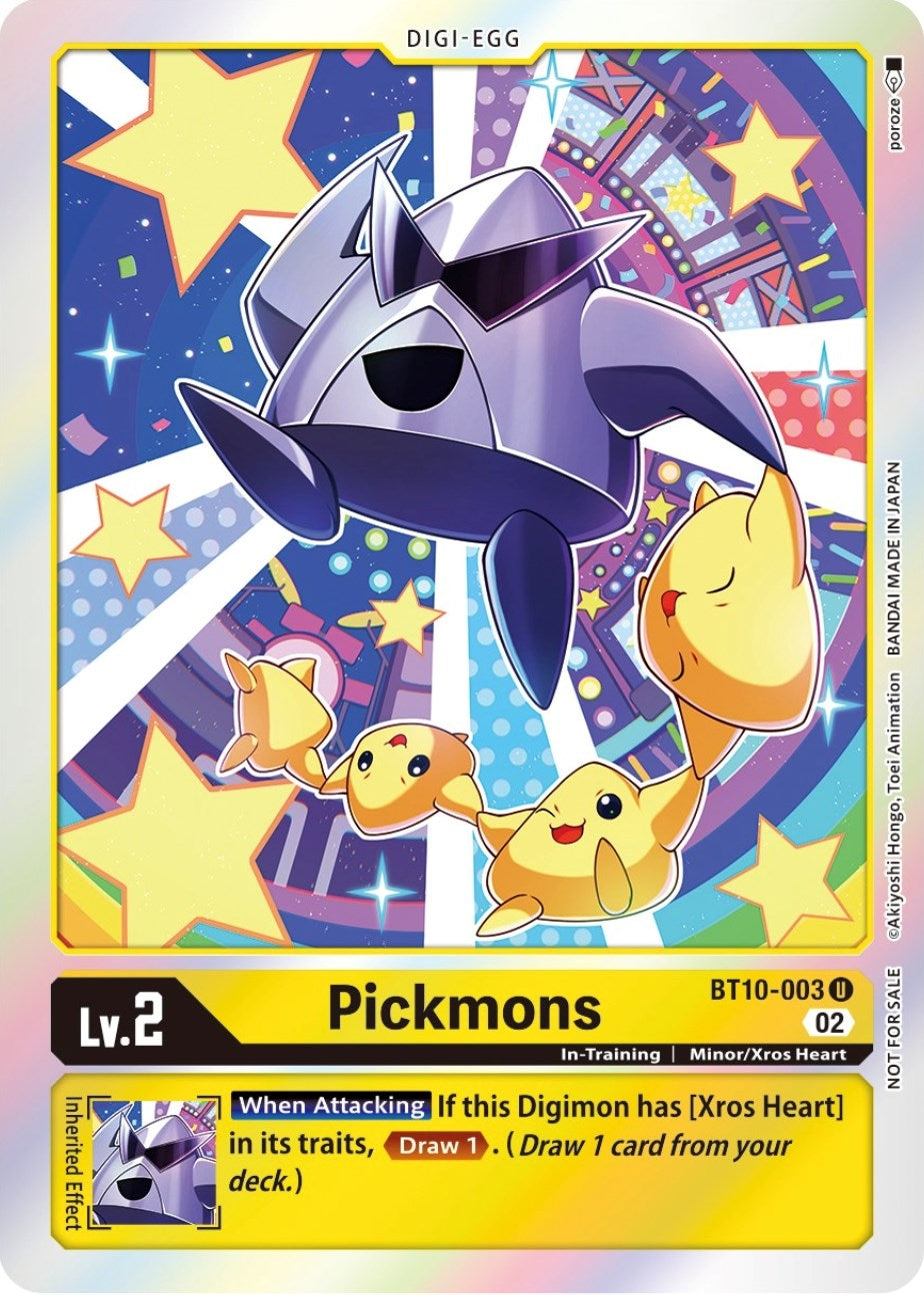 Pickmons (Official Tournament Pack Vol.8) (10003) [BT10] - Digimon Card Game Single