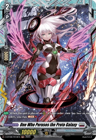 One Who Peruses the Proto Galaxy (FR) (818) [D-BT08] - Cardfight Vanguard Single