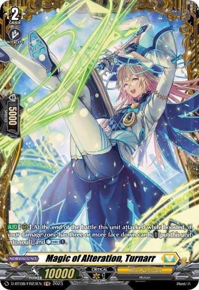 Magic of Alteration Turnarr (FR) (823) [D-BT08] - Cardfight Vanguard Single
