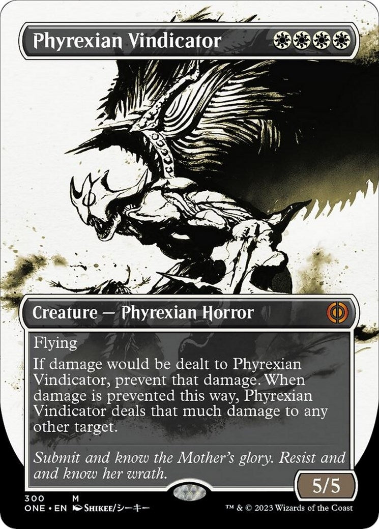 Phyrexian Vindicator (Showcase) (300) [ONE] - MTG Single