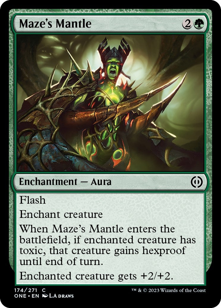 Maze’s Mantle (174) [ONE] - MTG Single