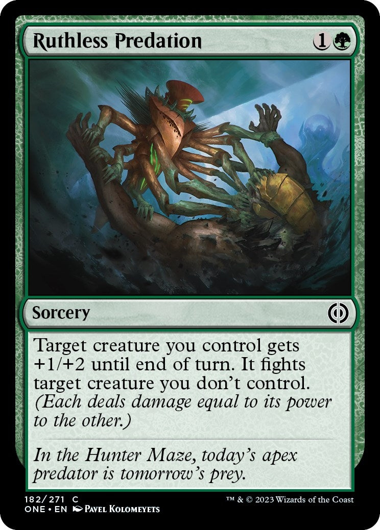 Ruthless Predation (182) [ONE] - MTG Single
