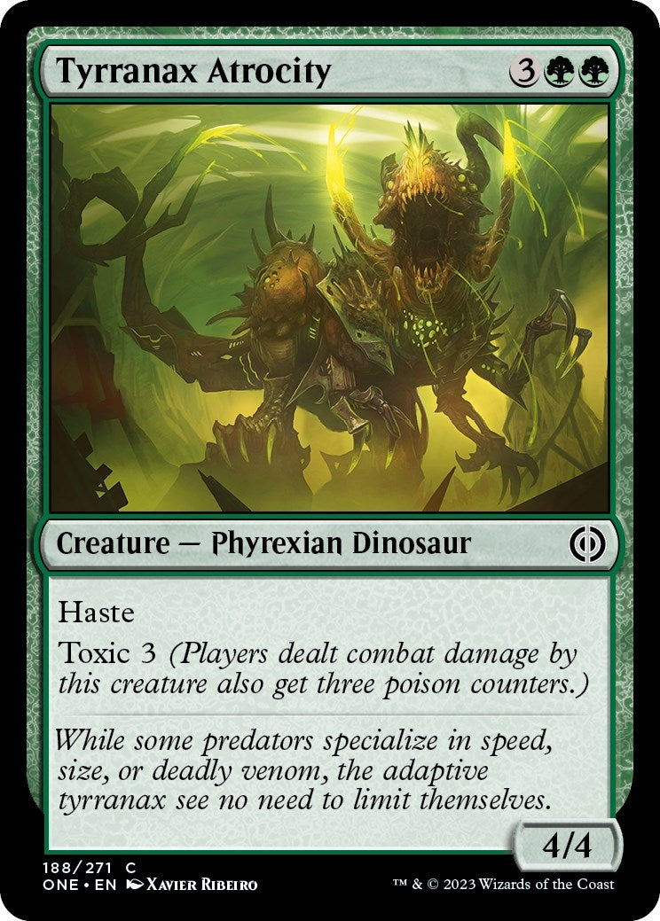 Tyrranax Atrocity (188) [ONE] - MTG Single