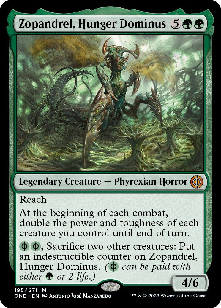 Zopandrel Hunger Dominus (195) [ONE] - MTG Single