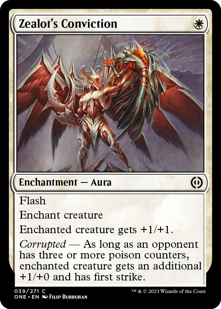 Zealot’s Conviction (39) [ONE] - MTG Single
