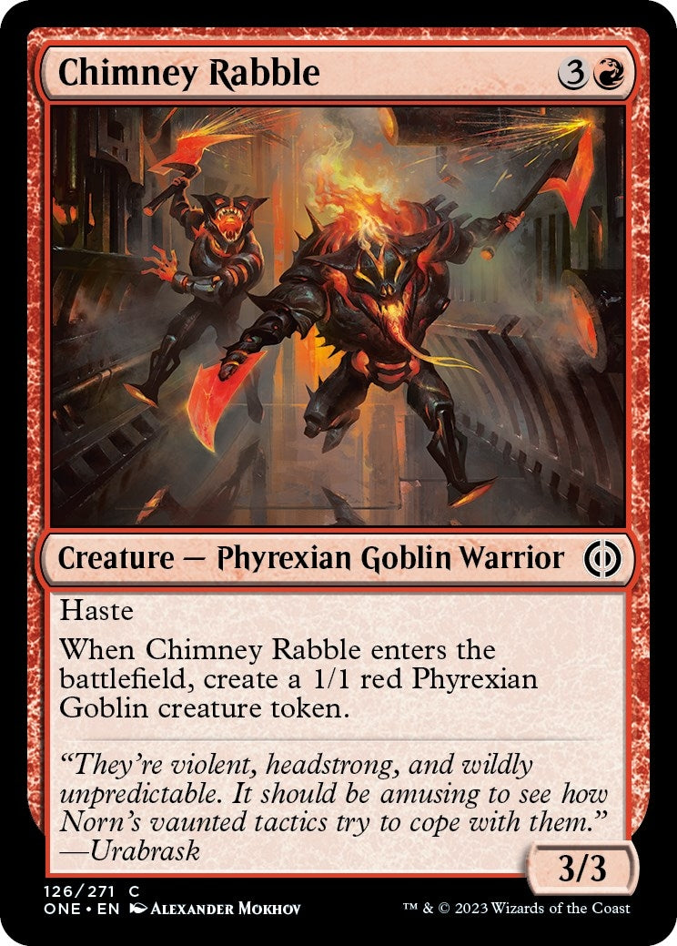 Chimney Rabble (126) [ONE] - MTG Single