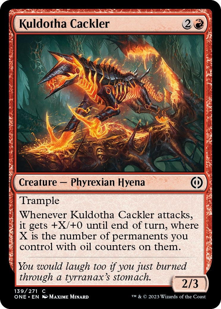Kuldotha Cackler (139) [ONE] - MTG Single