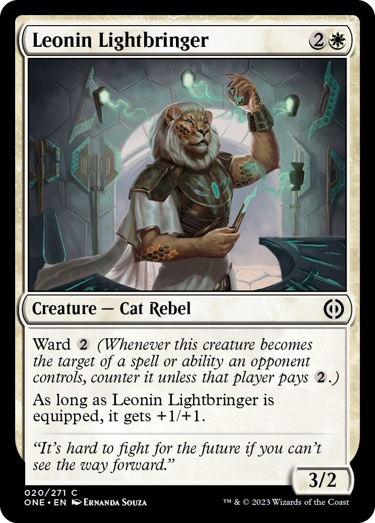 Leonin Lightbringer (20) [ONE] - MTG Single