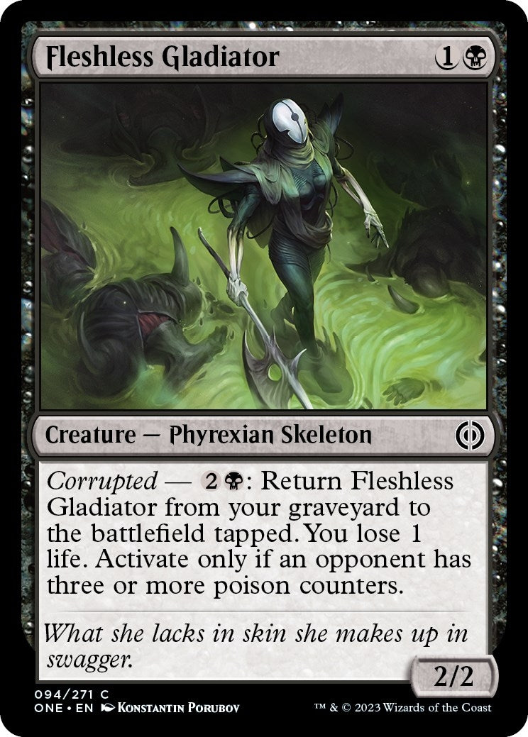 Fleshless Gladiator (94) [ONE] - MTG Single