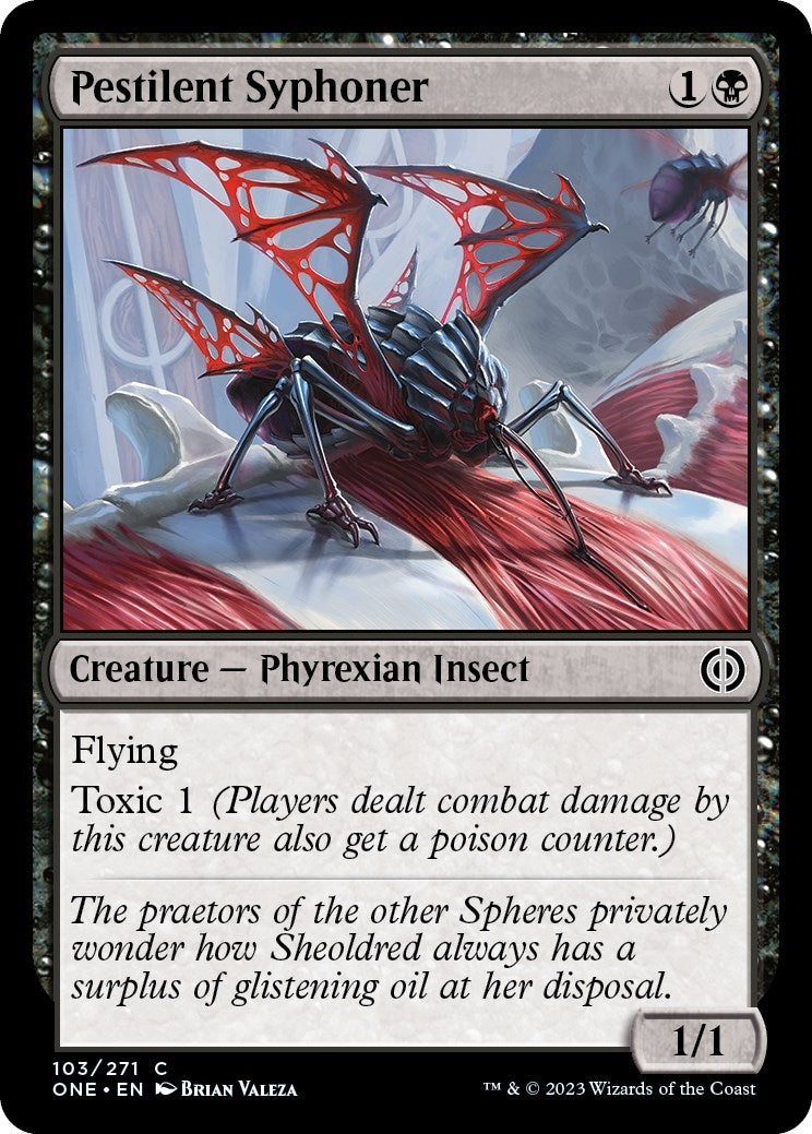 Pestilent Syphoner (103) [ONE] - MTG Single