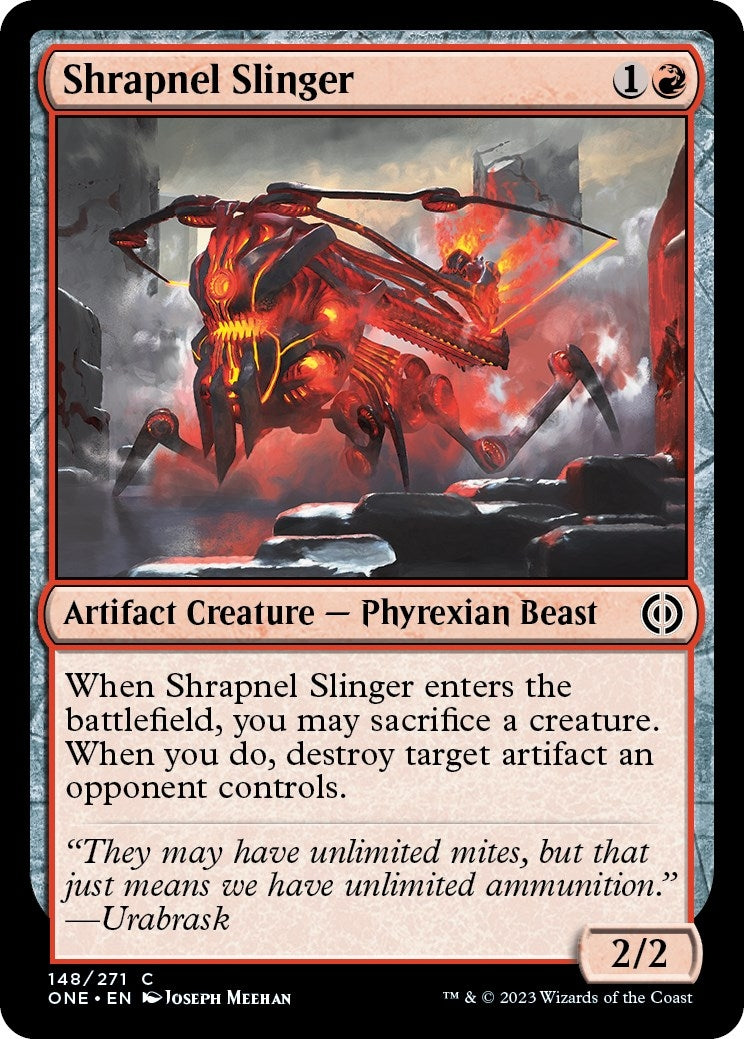 Shrapnel Slinger (148) [ONE] - MTG Single
