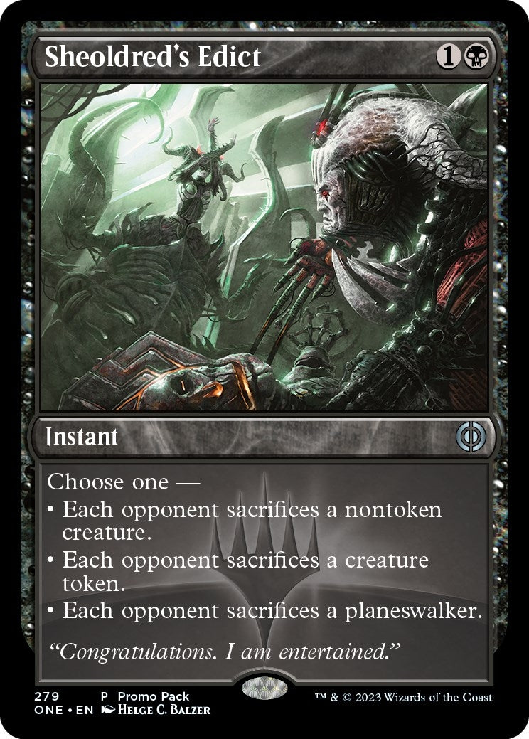 Sheoldred’s Edict (279) [PPONE] - MTG Single