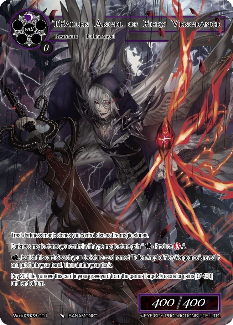 TFallen Angel of Fiery Vengeance (2023001) [PRO] - Force of Will Single