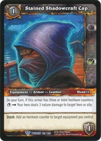 Stained Shadowcraft Cap - WoW Single