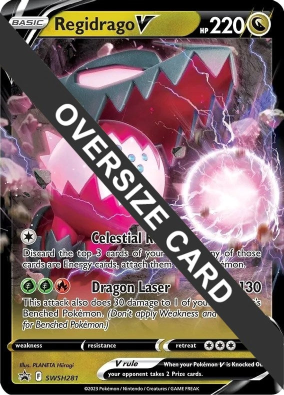 Image for Regidrago V - SWSH281 (SWSH281) (Jumbo Cards) - Pokemon