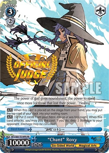 ’Chant’ Roxy (Judge Promo) (8319) [MTI/S83] - Weiss Schwarz Single