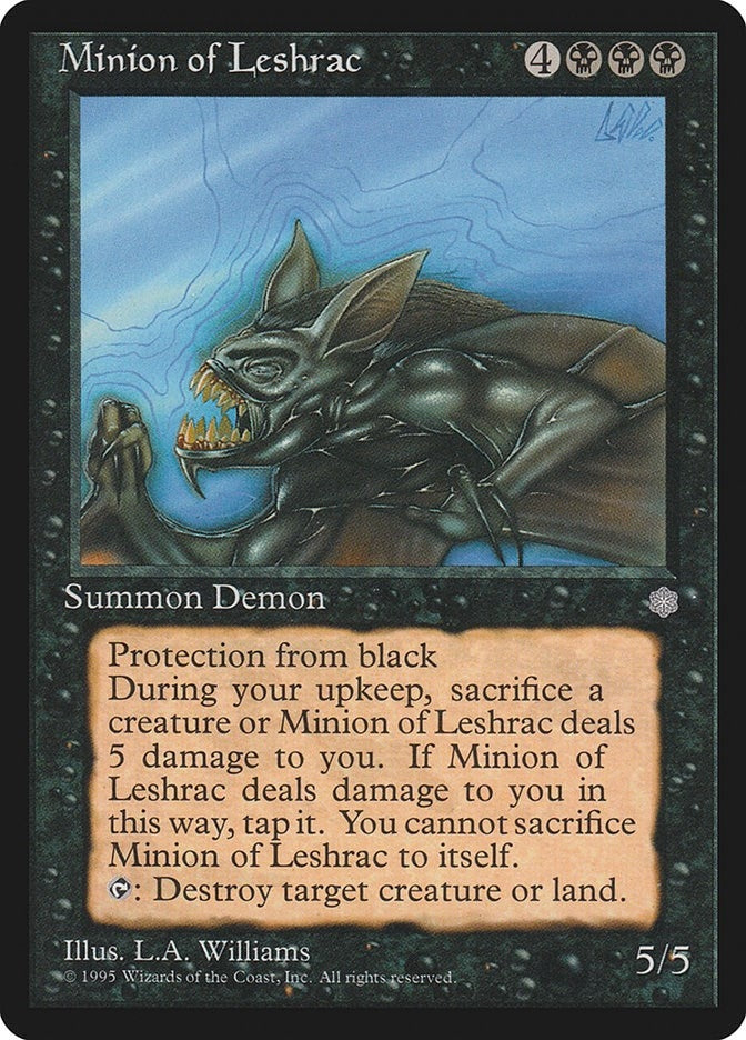 Minion of Leshrac [ICE] - MTG Single
