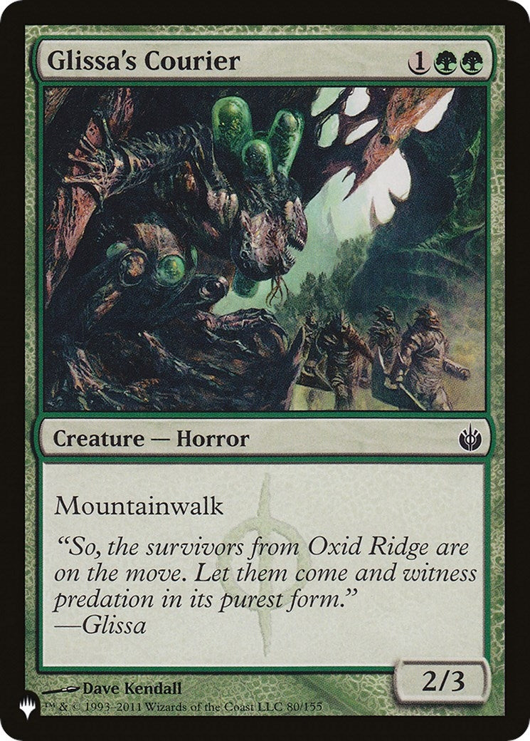 Glissa’s Courier (80) [LIST] - MTG Single