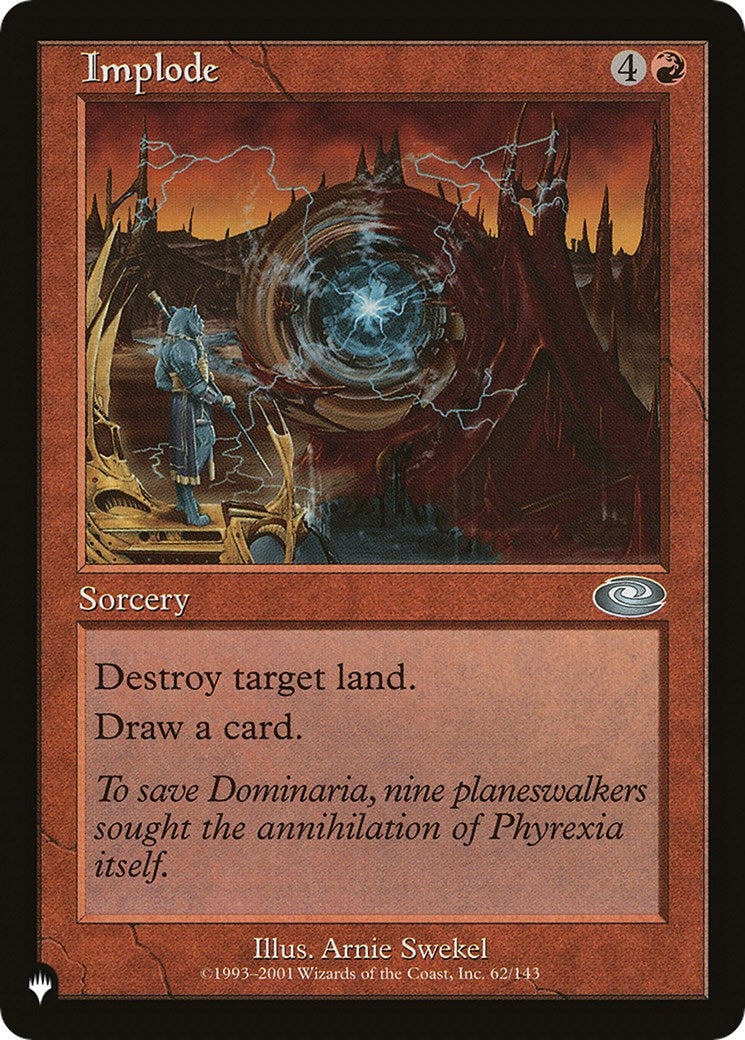 Implode (62) [LIST] - MTG Single