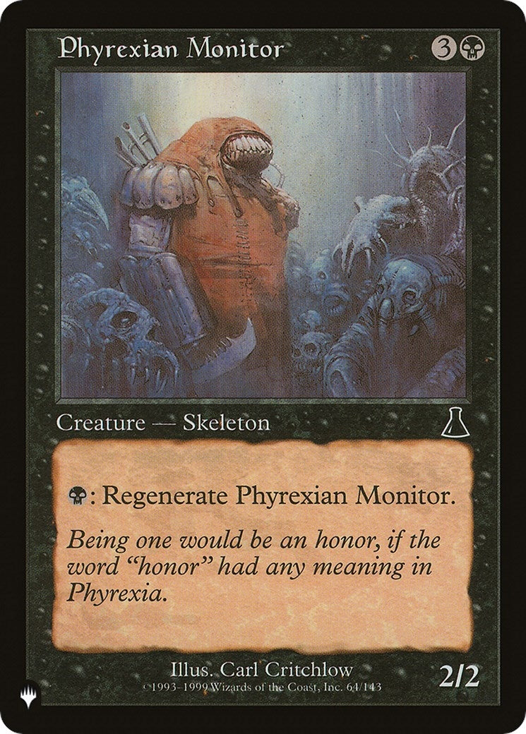 Phyrexian Monitor (64) [LIST] - MTG Single