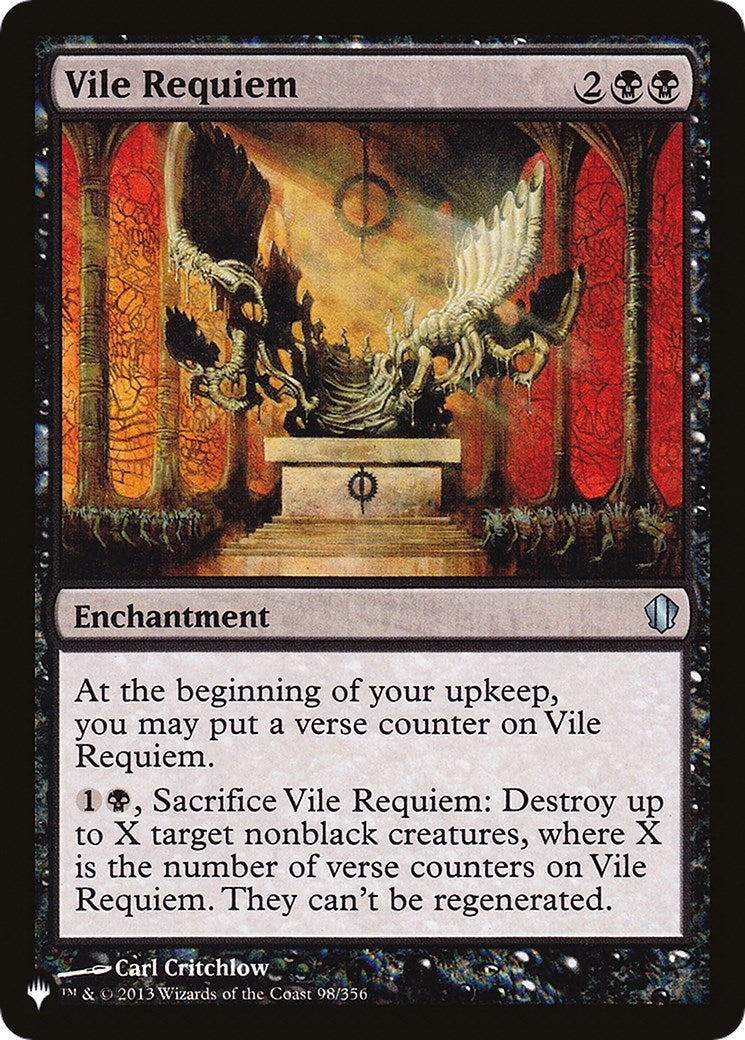 Vile Requiem (98) [LIST] - MTG Single