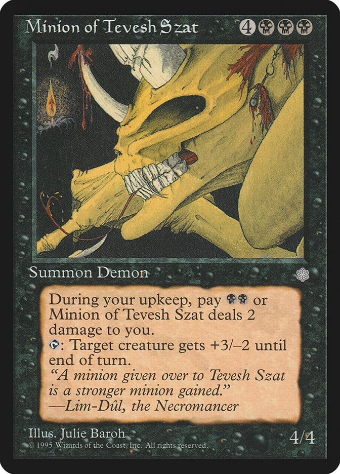 Minion of Tevesh Szat [ICE] - MTG Single