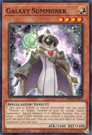 Galaxy Summoner (2) (PHHY) - YuGiOh Single