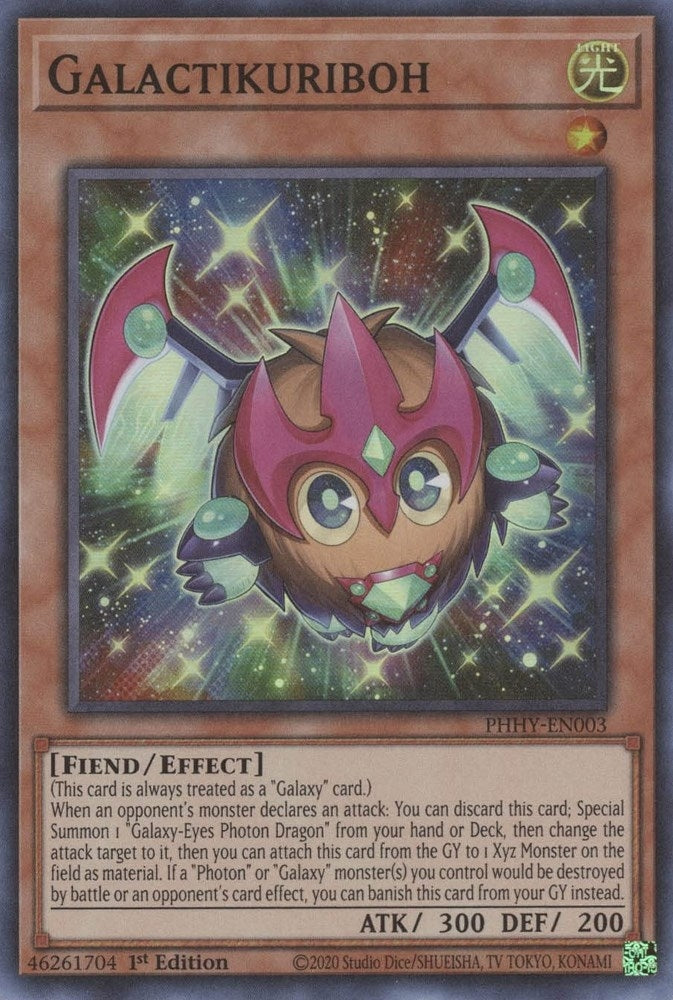 Galactikuriboh (3) (PHHY) - YuGiOh Single