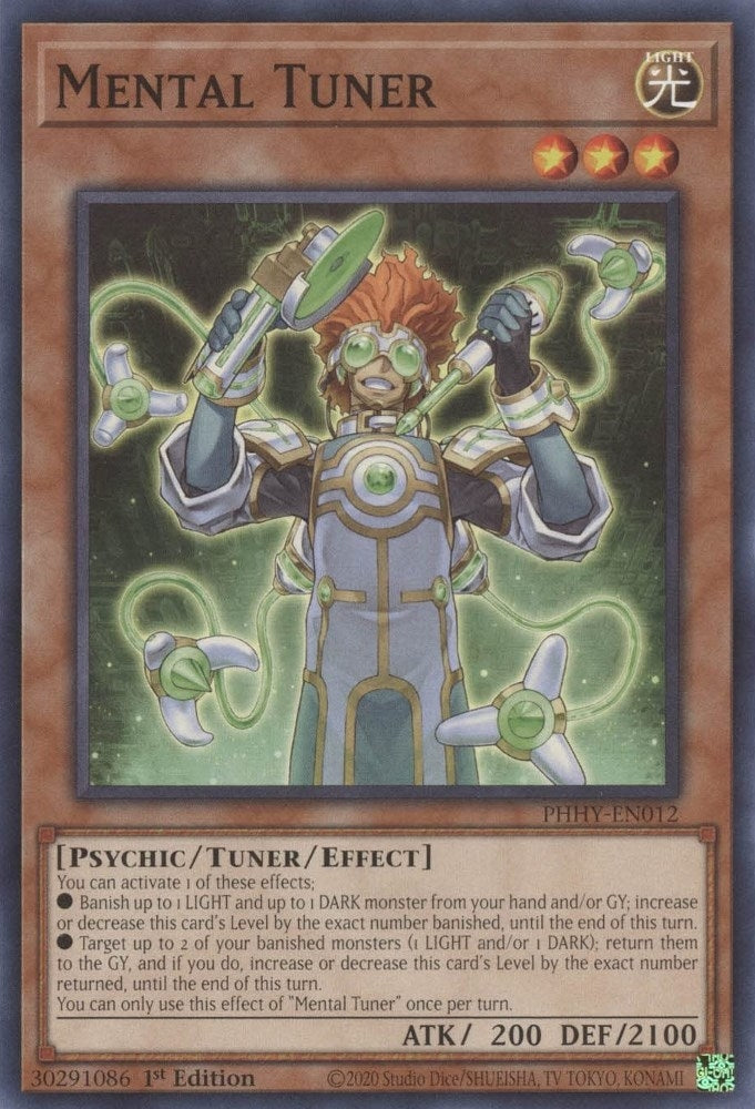 Mental Tuner (12) (PHHY) - YuGiOh Single