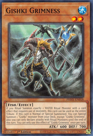Gishki Grimness (18) (PHHY) - YuGiOh Single