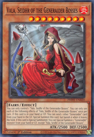 Vala Seidhr of the Generaider Bosses (20) (PHHY) - YuGiOh Single