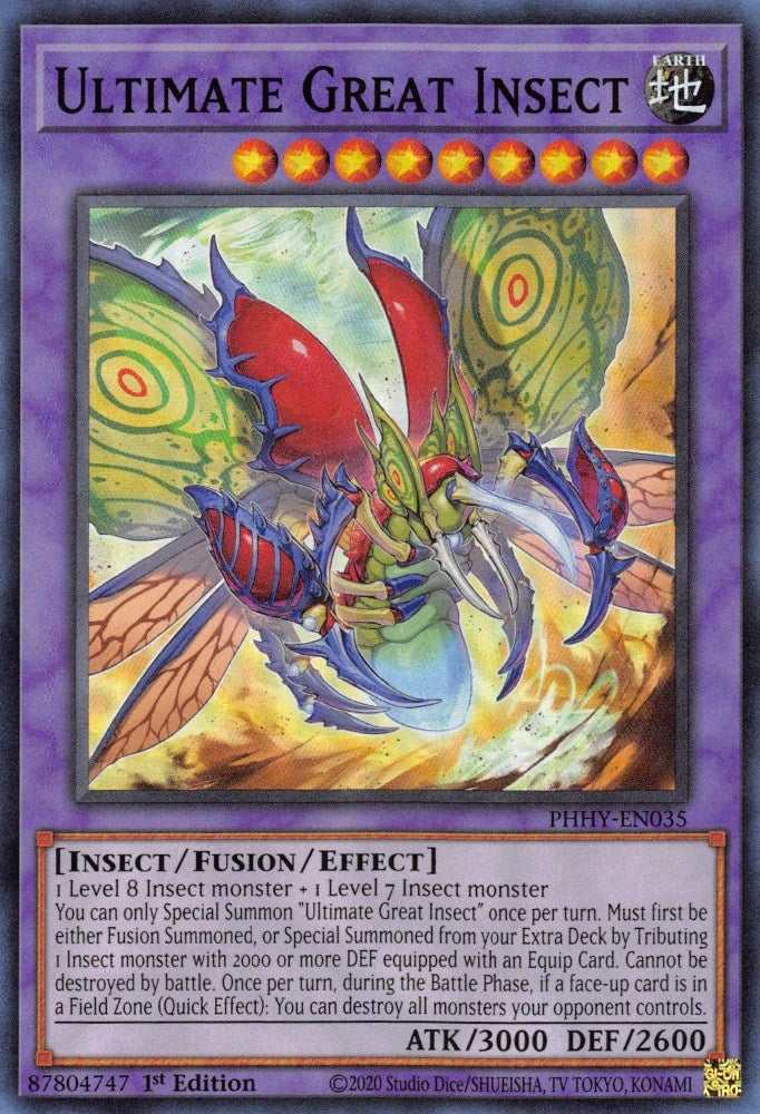 Ultimate Great Insect (35) (PHHY) - YuGiOh Single