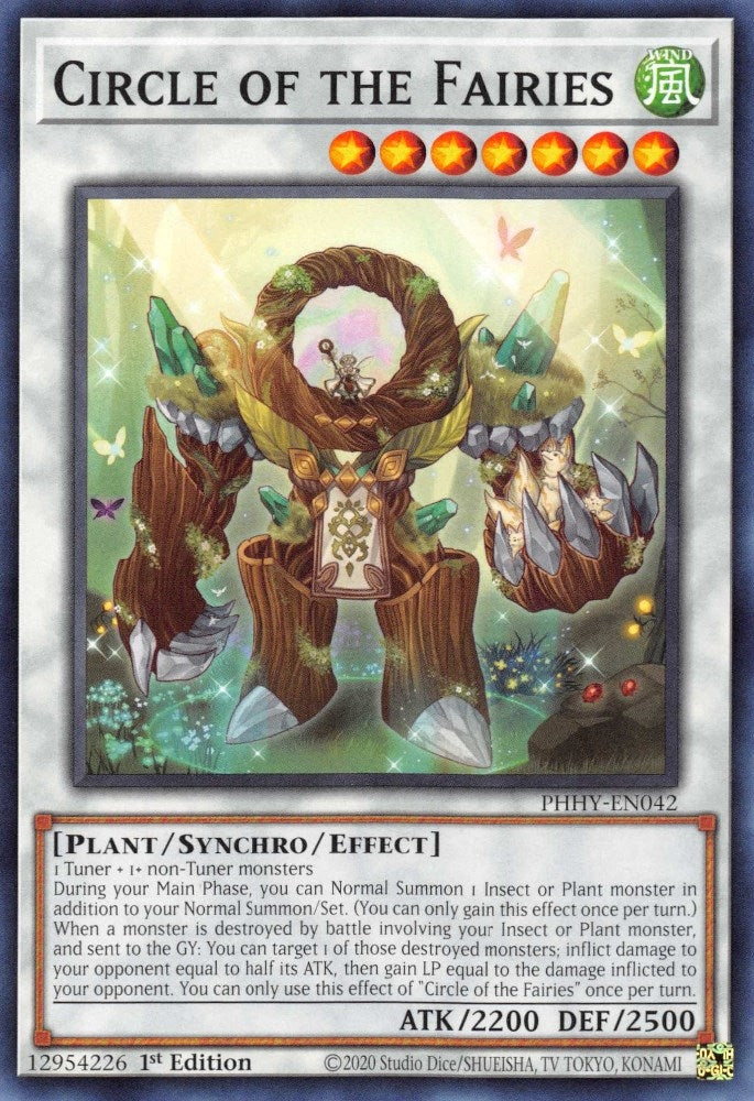 Circle of the Fairies (42) (PHHY) - YuGiOh Single